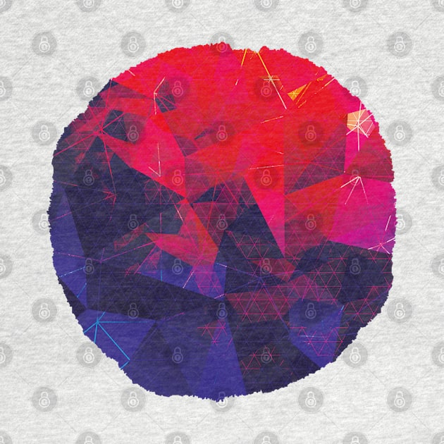 Geometric Super Moon by Chairboy